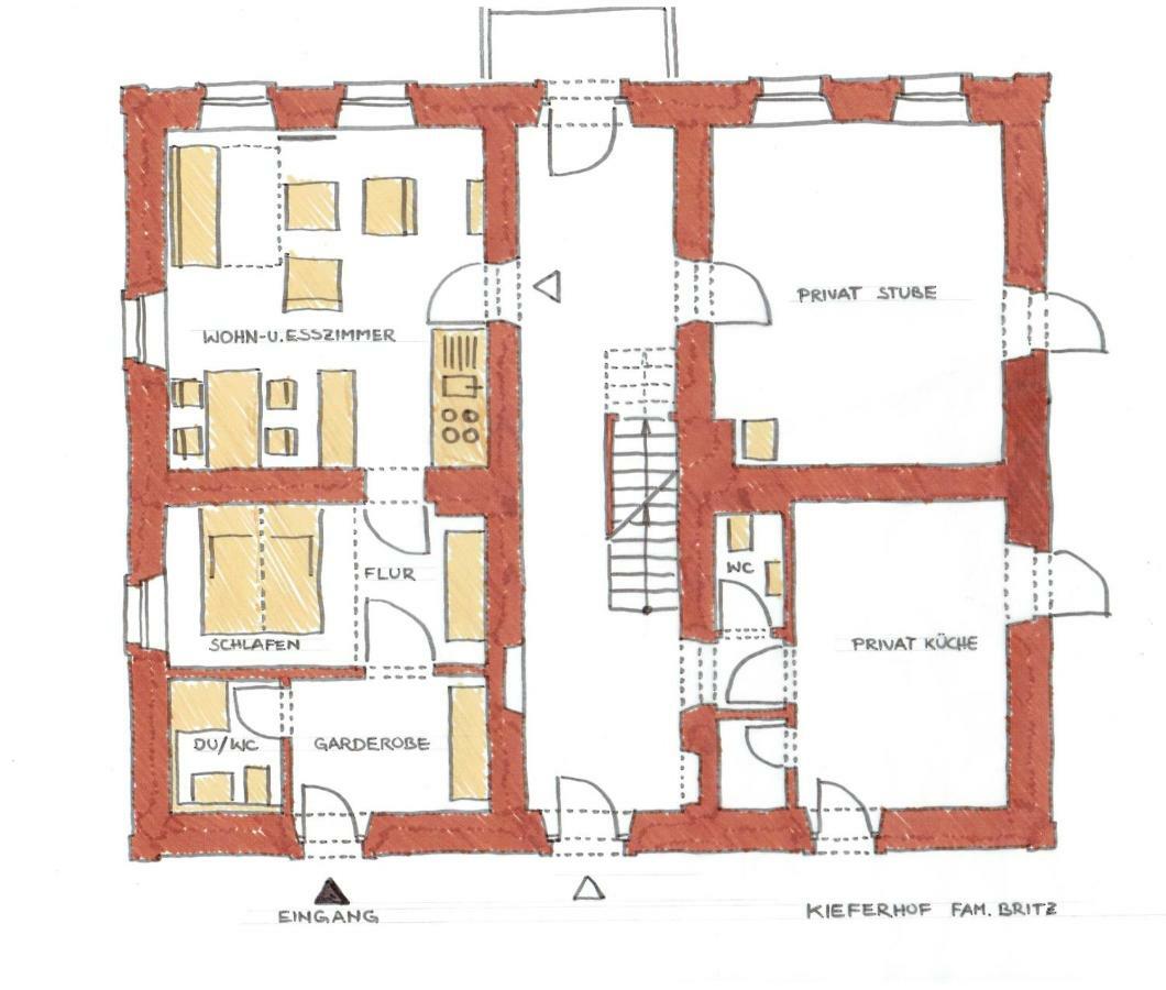 Apartmán Kieferhof Iselsberg Exteriér fotografie